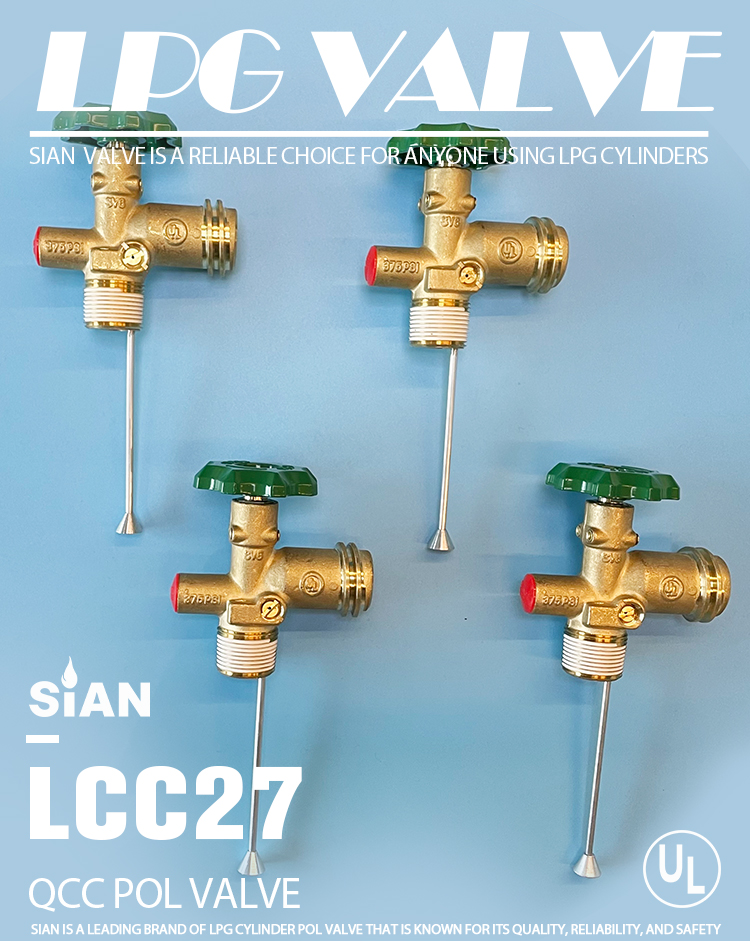 Sian LPG缸LCC27 QCC SV6 Pol Valve（1）