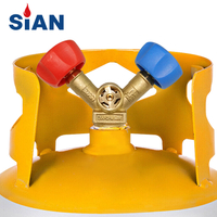 SiAN R22双氟利昂钢瓶阀制冷剂燃气灶控制阀 