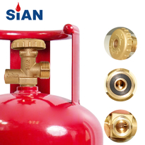 SiAN LPG F型PV05手轮黄铜安全气瓶控制阀