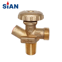 Sian V8 LPG气缸手轮阀18T入口气门TPED认证